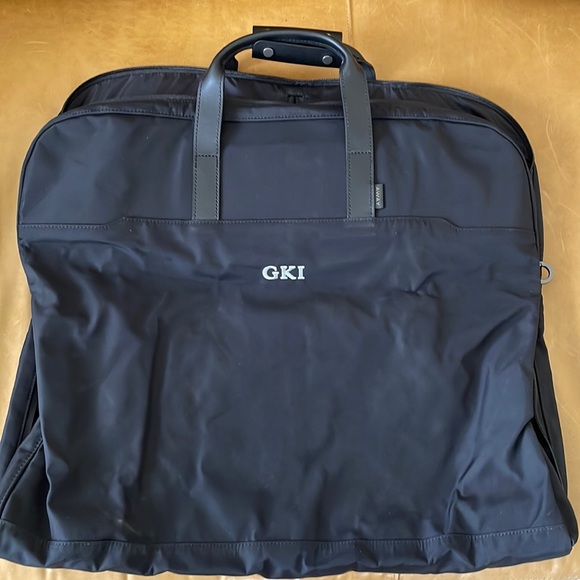 Away Accessories Away Garment Bag In Black Personalized With Gki